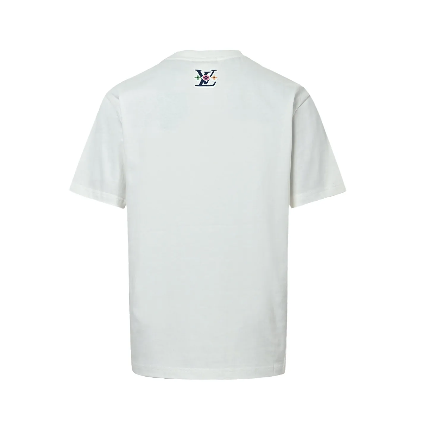 Louis Vuitton/Louis Vuitton 26ss LV gesture letter laminated printed short sleeves